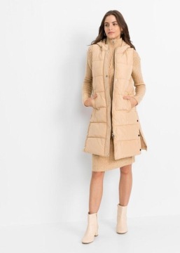 СТЕГАНЫЙ ЖИЛЕТ С КАПЮШОНОМ BODYFLIRT 38