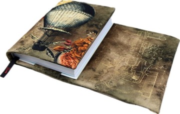 Золотой футляр в стиле стимпанк, пеленка, обложка для книги