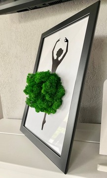 УКРАШЕНИЕ МОХОМ ХРОБОТ ПОДАРОК ​​23X32СМ