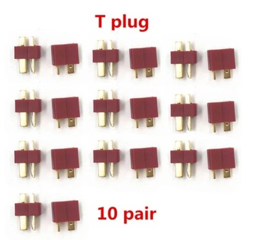 Złącze konektor T-plug para komplet męska + żeńska 10 par