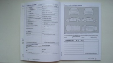 Сервисная книжка VW 05/2015 Оригинальная польская сервисная книжка Volkswagen