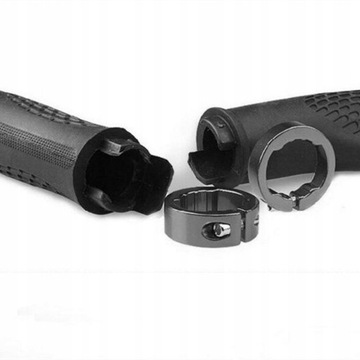 ВИНТОВЫЕ ВЕЛОСИПЕДНЫЕ РУЧКИ ЭРГОНОМИЧНАЯ РУЧКА ЧЕРНЫЕ ПРОТИВОСКОЛЬЗЯЩИЕ РУЧКИ