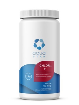 CHLORTIX TRIO | 1 kg | TABLETKI 20 g | CHLOR TRIO