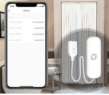 Датчик утечки паводковой воды WIFI Датчик TUYA SMART LIFE SJ-1010