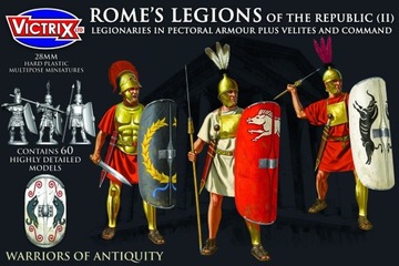 Rome's Legions of the Republic armour plus Velites and Command , Victrix