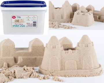 PIASEK KINETYCZNY 5 KG NATURSAND POLSKI NATURALNY