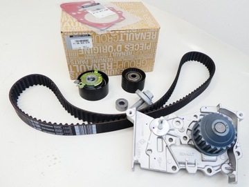 Renault OE 119A00397R водяной насос + комплект ремня ГРМ 1.4 1.6 16V