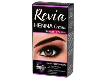Verona Revia Henna do brwi w kremie Czarna 15ml