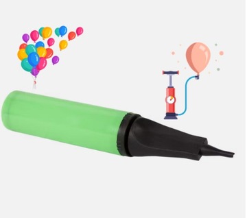 Ręczna, manualna pompka do pompowania balonów