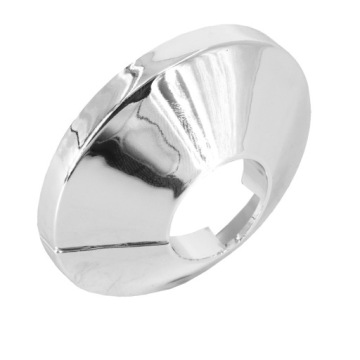 ROZETA CHROMOWANA NA RURE 22 MM MASKOWNICA CHROM POJEDYNCZA ROZETKA 1 SZT