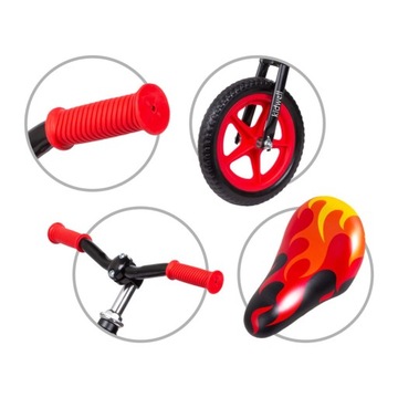 Rowerek COMET Black/Red