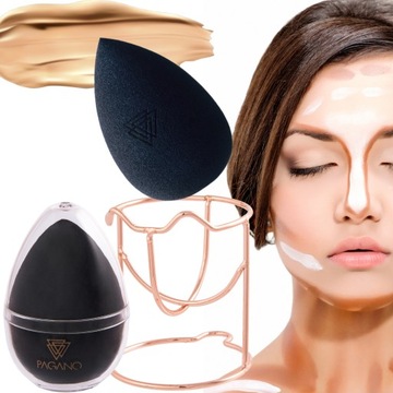 PAGANO BLENDER BEAUTY MAKEUP СПОНЖ ДЛЯ МАКИЯЖА ХОРОШО НАНОСИТ МЯГКУЮ ОСНОВУ