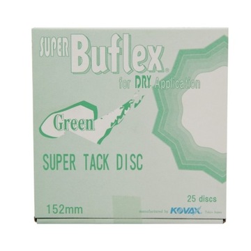 Kovax Buflex Dry Green Krążki Ścierne 15H P2000
