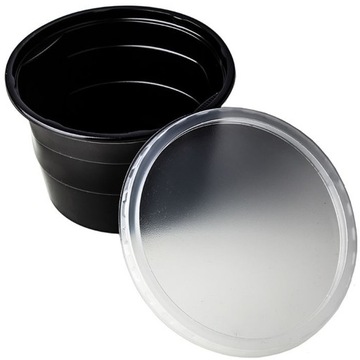 POJEMNIKI DO ZUP SAŁATEK SOSU EASY HANDLE 460ml + WIECZKO 50 sztuk