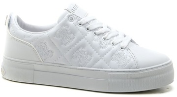 Sneakersy damskie GUESS FLPGN4 FAL12 WHITE - 37, Biały