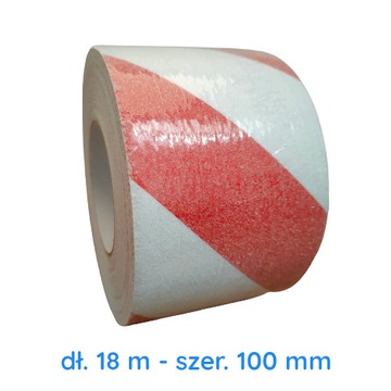 Taśma Pasek antypoślizgowy na schody 100 mm 18 m