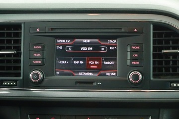 Seat Leon III Hatchback 2.0 TDI CR 150KM 2014 Seat Leon 2.0 TDI, Skóra, Klima, Klimatronic, zdjęcie 8