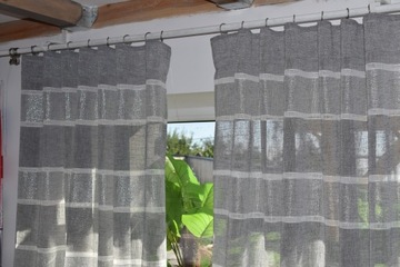 ЛЕНТА Мятая 10см прозрачная, система WAVE