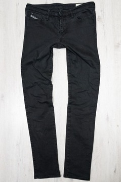 DIESEL SKINZEE SUPER SLIM SKINNY JEANS spodnie damskie PREMIUM 31/34 pas 82