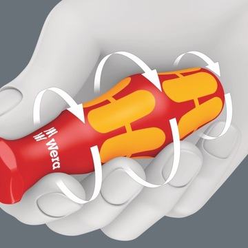 Wera 006168 Изолированная крестовая отвертка PZ 4x200