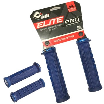 Chwyty ODI Elite PRO V2.1 Lock-On 130mm Navy granatowe