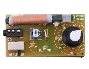 Radio AM FM 87-108MHz Stereo zmontowane działające