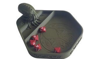 Поднос Ктулху Поднос для кубиков подходит для настольной игры Mansions of Madness.