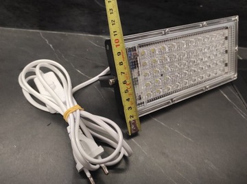 БЕЛАЯ СВЕТОДИОДНАЯ ЛАМПА - ОСВЕЩЕНИЕ ДЛЯ ВЫРАЩИВАНИЯ РАСТЕНИЙ 50ВТ