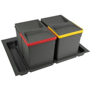 Kosz Segregator na śmieci 70 2x15L EMUCA