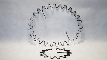 Зажим-опора Fi 8 для растений гортензии, 10 шт.