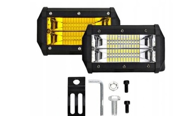 LAMPA LED ROBOCZA HALOGEN SZPERACZ MOC 72W 2SZT