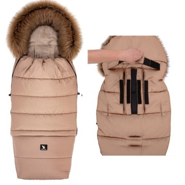 Cottonmoose Śpiworek zimowy Moose Combi CAMEL