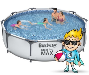 Basen stelażowy okrągły Bestway 305 x 305 cm