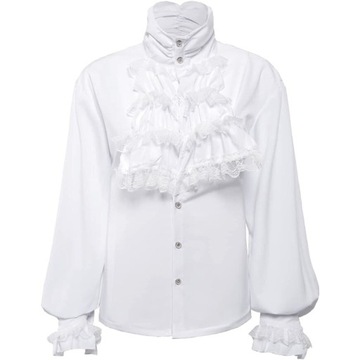 STRÓJ SZLACHICA FRAK KOSZULA KSIĄŻĘ ARYSTOKRATA SĘDZIA BAROK LORD 3XL 4XL