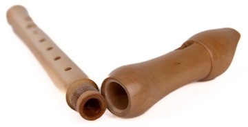 ДЕРЕВЯННАЯ ШКОЛЬНАЯ ФЛЕЙТА СОПРАНО + ПРОВОД + СТОЛ + КРЫШКА + ГАЗИК ******