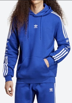 ADIDAS BLUZA MĘSKA SPORTOWA WKŁADANA PRZEZ GŁOWĘ BAWEŁNIANA XS