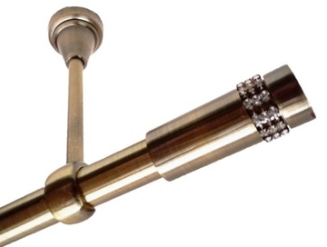 ОДИНАРНЫЙ ПОТОЛОЧНЫЙ КАРДИНС Fi19/150 С ЛЯГУШКАМИ, АНТИЧНАЯ ЛАТУНЬ