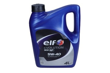 ELF OLEJ ELF 5W40 4L EVOLUTION 900 NF / A3/B4 / SL/CF / 502.00 505.00 / 229