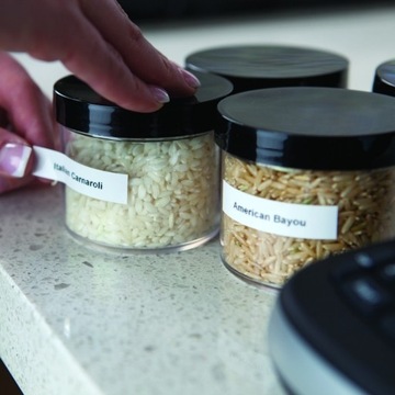 Лента DYMO 3 12мм/4м - белая бумага, желтый пластик, металл S0721800