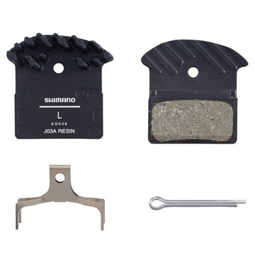 Комплект колодок дискового тормоза Resin J03A, включая пружину/разъем Pi