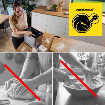 Wypiekacz do chleba Automat MENU PL Yoer INOX +Przepisy +19 programów +LODY