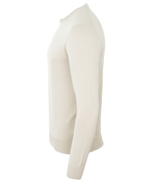 ЭЛЕГАНТНЫЙ СВИТЕР ВЫСОКОКАЧЕСТВЕННЫЙ 100% ХЛОПОК ШЕИ КРЕМ XXL