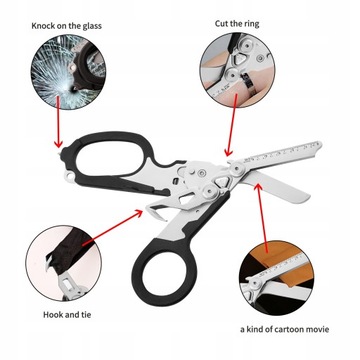 НОЖНИЦЫ СПАСАТЕЛЬНЫЕ RAPTOR MULTITOOL STRONG