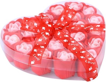 Мыло «Роза» Мыло для ванны «Цветок» Роза с ароматом масла ко Дню святого Валентина