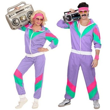 СПОРТИВНЫЙ КОСТЮМ СПОРТИВНЫЙ КОСТЮМ 1980-Х ГОД S-XXL