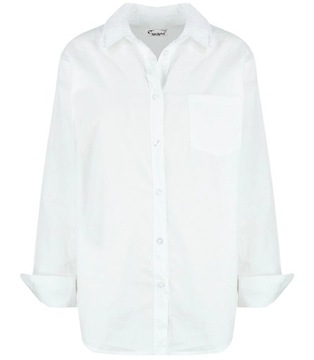 Klasyczna biała koszula oversize RENATA