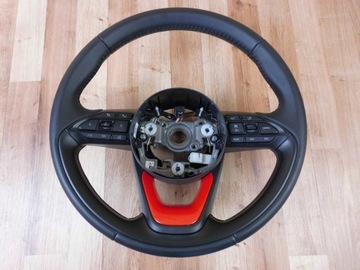Toyota Yaris IV 2020+ kierownica multifunkcja SKÓRA CZERWONA