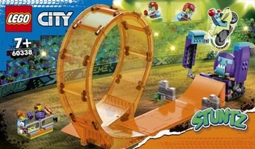 60338 LEGO CITY KASKADERSKA PĘTLA I SZYMPANS