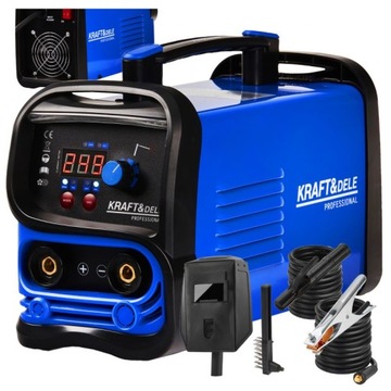 SPAWARKA INWERTOROWA ELEKTRODOWA 350A 230v LCD ZESTAW MASKA do 5mm