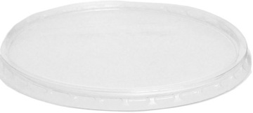 Контейнер ПП для салатов, сырых соусов, 300 мл с круглой крышкой, 50 шт.